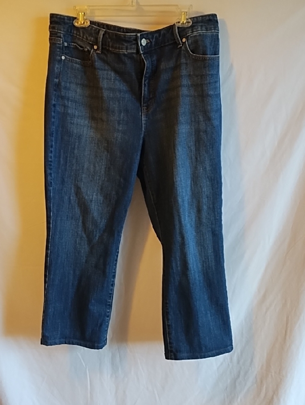 Talbots Dark Blue Boot Cut Jeans